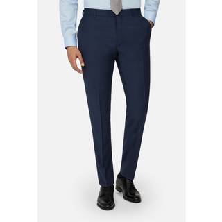 Ted Baker Tailoring Premium Blå Panama Slim Habitbukser38B x 29L (UK 38 S)