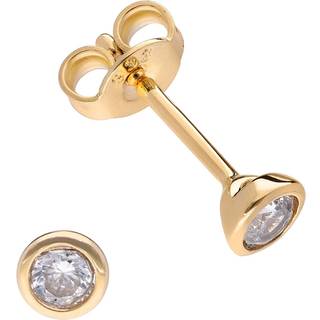trendor 15200 Ohrringe Gold 333/8K Zirkonia Ohrstecker