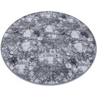 Tæppe CONCRETE hjul Konkret grå cirkel 100 cm