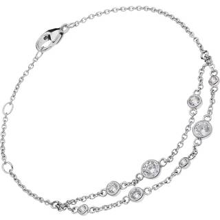 trendor 15131 Damenarmband 925 Silber mit Zirkonia