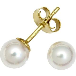 Schneider Basic Ohrstecker - Akoya Zuchtperle 6mm - ZP6 - gold