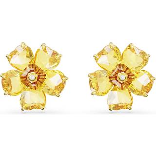 Idyllia Ohrstecker, Blume, Gelb, Goldlegierungsschicht