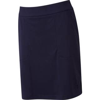 FootJoy Interlock Solid Skort - Long Dame Nederdel - Navy - Str. L / Lang