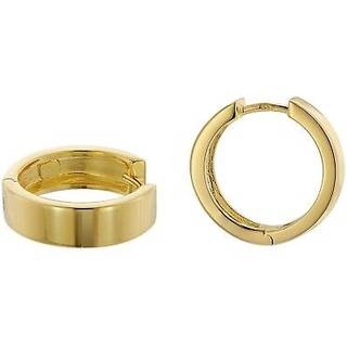 trendor 41497 Damen-Ohrringe Gold 333/8K Klapp-Creolen Ø 18 mm