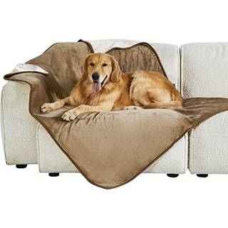 Sengesur Vandt?t hunde t?pper til ekstra store hunde - XL Cat t?ppe vaskbart til sofabeskyttelse Sherpa fleece hvalp t?ppe bl?d plys reversibelt
