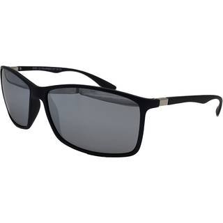 Oval Fuld Kant Plast Black Solbriller Kvinder - Arise Collective - Black - 61mm