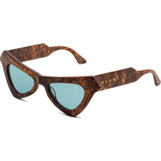 Marni Fairy Pools Forest EEF 50 Solbriller Kvinder Brun - Radica Brown - 50mm