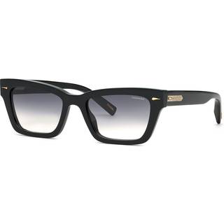 Chopard Mand SCH338 0700 Solbriller Acetat Sort Grå Firkantet Antiblænding Skygge