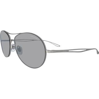 Giorgio Armani AR6099 30456G 59 Solbriller Mænd Silver - Matte Silver - 59mm