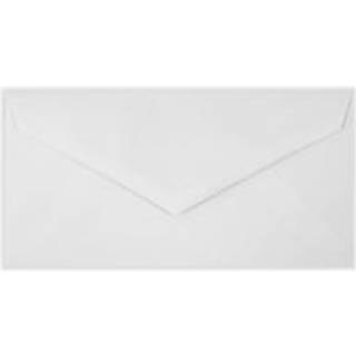Luxpaper Monarch konvolutter | 3 7/8 """" x 7 1/2 """" | Lys hvid | 24lb. Tekst | 250 Antal