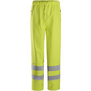 Snickers 8267 protecwork, high-vis regnbukser pu, klasse2 gul S