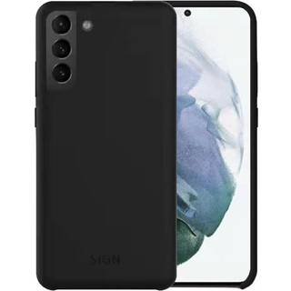 SiGN Liquid Silicone Cover til Samsung Galaxy S21 - Sort