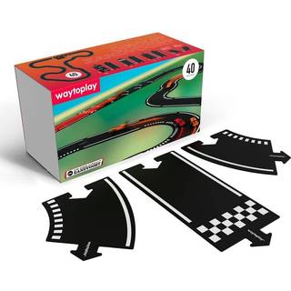 Waytoplay bilbane i gummi 40 dele - Formel 1