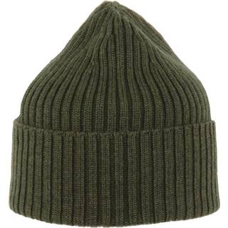 M.J. MICHAELSEN A/S MJM Beanie i 100% Merino Uld - Armygrøn Hue