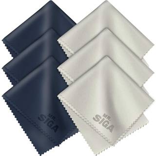 Mr.Siga Premium Microfiber Cleaning Cloths til linsebriller sk?rmbillede Tabletter Glass 6 Pack 6 x 7 tommer (15 x 18 cm)