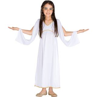 Græsk prinsesse Efgenia børnekostume - 116 (5-7y)