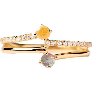 PDPAOLA Patio Ring 18 kt. Forgyldt Sølv AN01-644-54 - Dame - 925 Sterling Silver