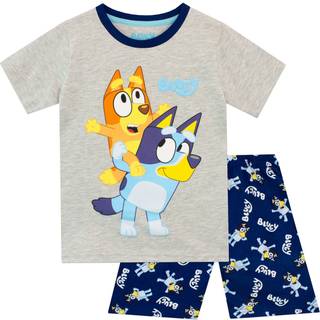 Character Bluey Grey Character Grey Bluey & Bingo Short Pyjamas