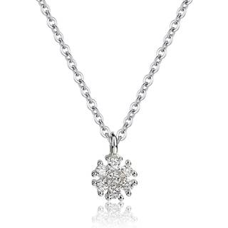 FLOWER NECKLACE | SILVER
