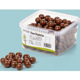 Majskugler Chokolade Bland-selv slik i kasser 1,3 kg
