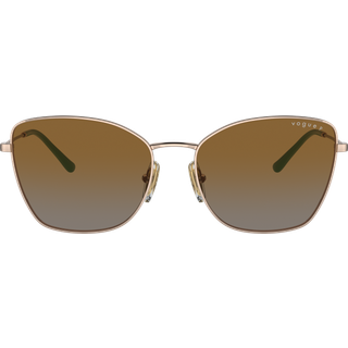 VOGUE EYEWEAR Kvinde VO4279S 5186T5 Solbriller Metal Brun Brun Sommerfugl Polariseret Skygge