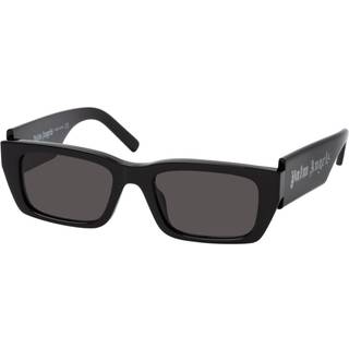 PALM ANGELS Unisex PERI006 Palm 1007 black Solbriller Acetat Sort Grå Firkantet Normal