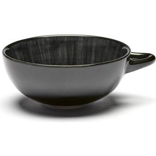 Serax - Espresso Cup Dé White/Black Var C - Espressokopper - Ann Demeulemeester - Sort,Hvid