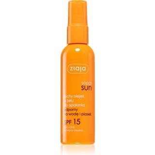 Ziaja Sopot Sun Tør olie spray Til solbruning SPF 15 90 ml - 90 ml