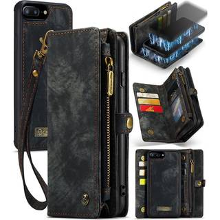 Caseme 2-in-1 iPhone 7 Plus / iPhone 8 Plus Pung - Grå