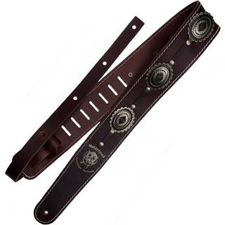 Richter Motörhead Concho Strap Guitarremmen Brown / Old Silver