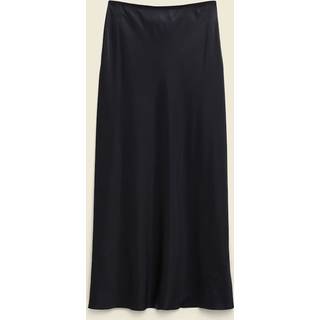 Dorothee Schumacher Sense of Shine silk-blend midi skirt - black - L