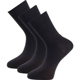 Trofe Cotton Socks 3-pak - Black - Str 39/42
