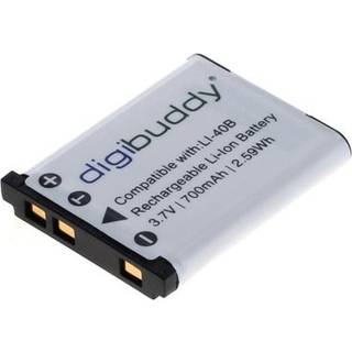 Digibuddy batteri kompatibelt med Olympus LI-40B / Nikon EN-EL10 / Fuji NP-45 Li-Ion