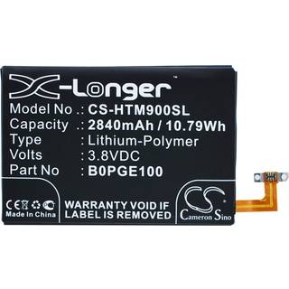 Batteri til HTC One M9 mfl. erstatningsbatteri