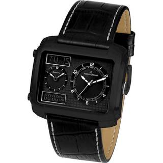 Jacques Lemans 1-1708C Herren-Armbanduhr AnaDigi Schwarz