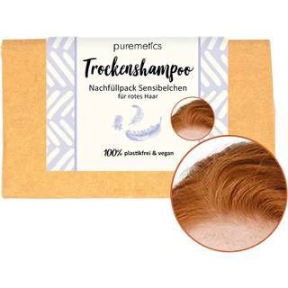 puremetics Pleje Tørshampoo Tørshampoo lille mimose rød Genopfyldning 100 g (570,00 kr / 1 kg) - 100 g