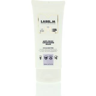 label.m Anti-Frizz Smooting Mask Hårmaske Til at behandle kruset hår 200 ml - 200 ml
