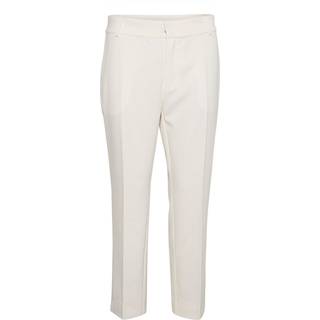 My Essential Wardrobe Yolamw Straight Slit Pant Bukser 10704239 Snow White (42)