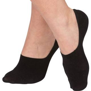 Trofe Cotton Invisible Socks - Black - Str 43/46