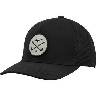 Mizuno Crossed Clubs Meshback Cap - Black