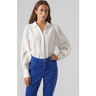 Vero Moda dame skjorte VMOSLA - Snow white - XS