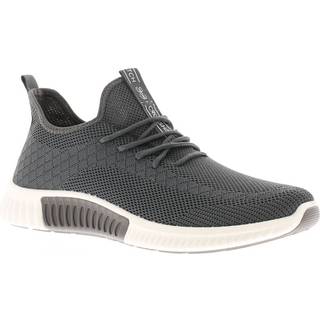 Crosshatch Herre Rideout CH Sneakers Skifer Grå