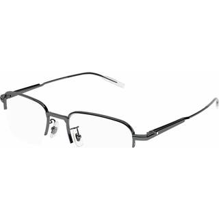 Montblanc MB0220OA Asian Fit 006 56 Briller Mænd Grå - Dark Ruthenium Grey - 56mm