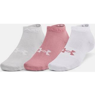 Strømper Under Armour UA Essential Low Cut 3pk-PNK 1365745-697 Størrelse M