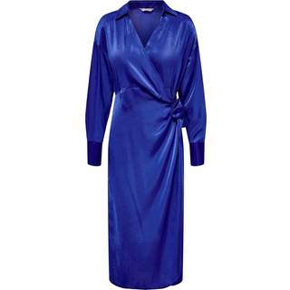 Mille Langærmet Midi Kjole - Sodalite Blue - XS - ONLY