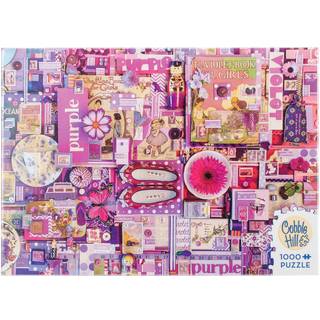 Cobble Hill Purple Jigsaw -puslespil (1000 stykke)