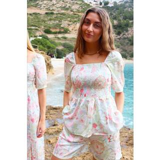 LIBERTE dame shorts GRO - PASTEL PAISLEY - S