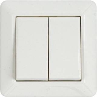 Nordic Quality ELKO 2 x 1 pol Installation switch 16A / 250V IP2