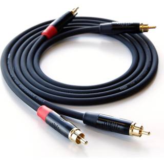 Rega Couple 3 Phono RCA kabelsæt, sort | 1 meter | PRIS-MATCH