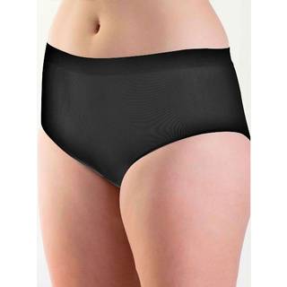 Festival microfibre seamless slip trusser i sort til kvinder